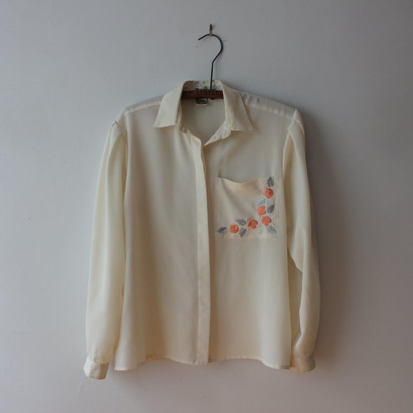 Vintage Tops - Serge Nancel Vintage Blouse
